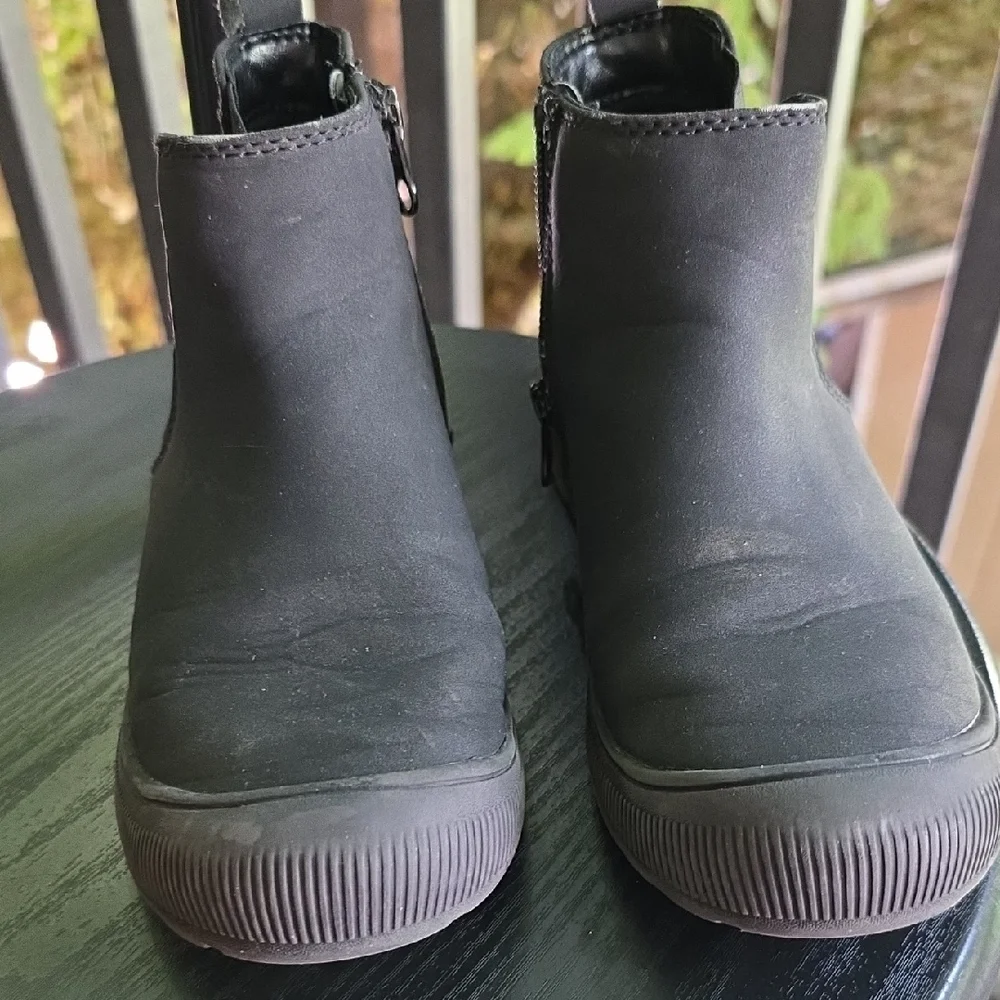 Cat & Jack Black Kids Boots